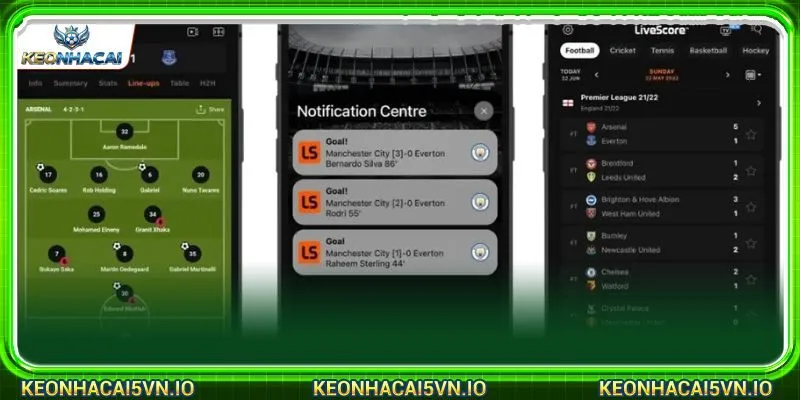 Bạn biết gì về chuyên mục Livescore