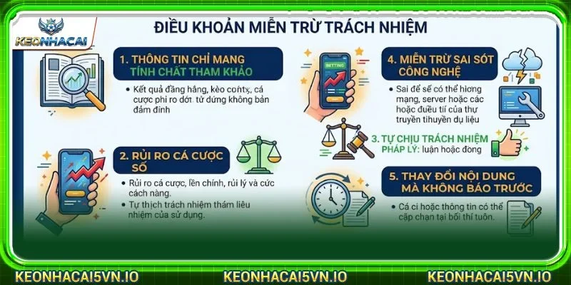 Kèo Nhà Cái không có trách nhiệm với vài trường hợp tài phán